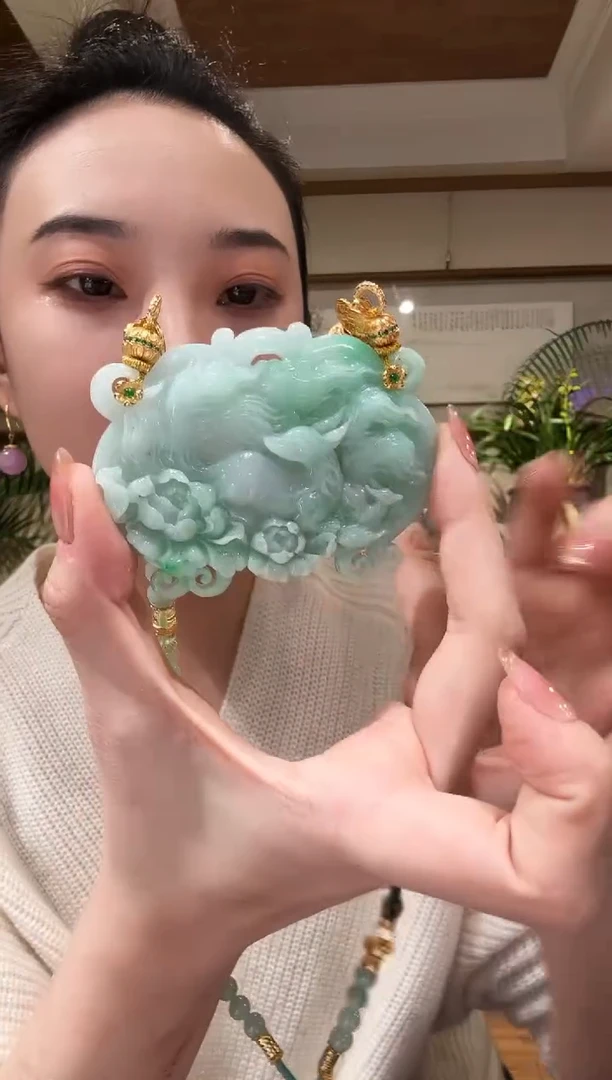 【闪购商品】翡翠颈饰未镶嵌国风