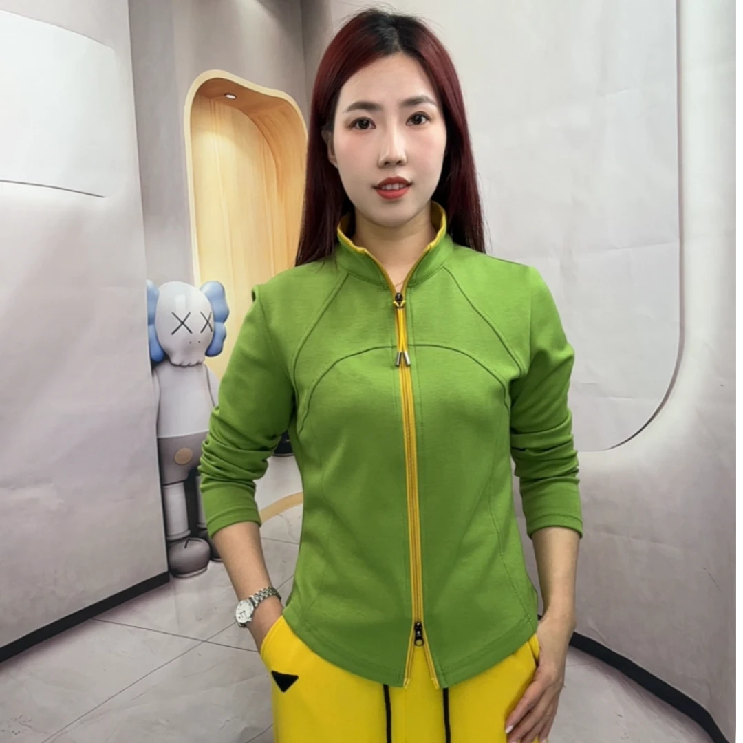 【冉玟】2025春秋显瘦双拉链百搭时尚开衫长袖上衣2507女款休闲