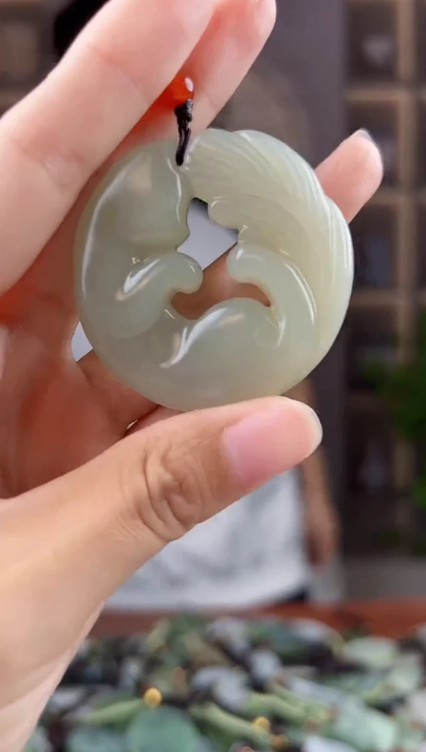 未镶嵌和田玉挂件拍一发一