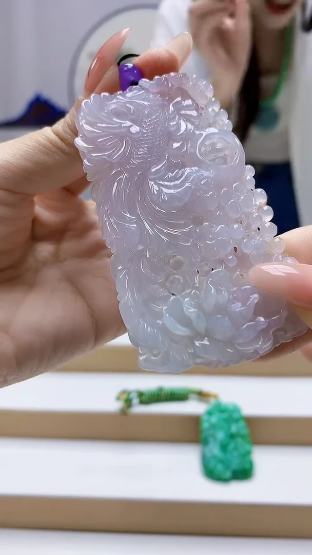 未镶嵌定制翡翠3099ty-毛货挂件153