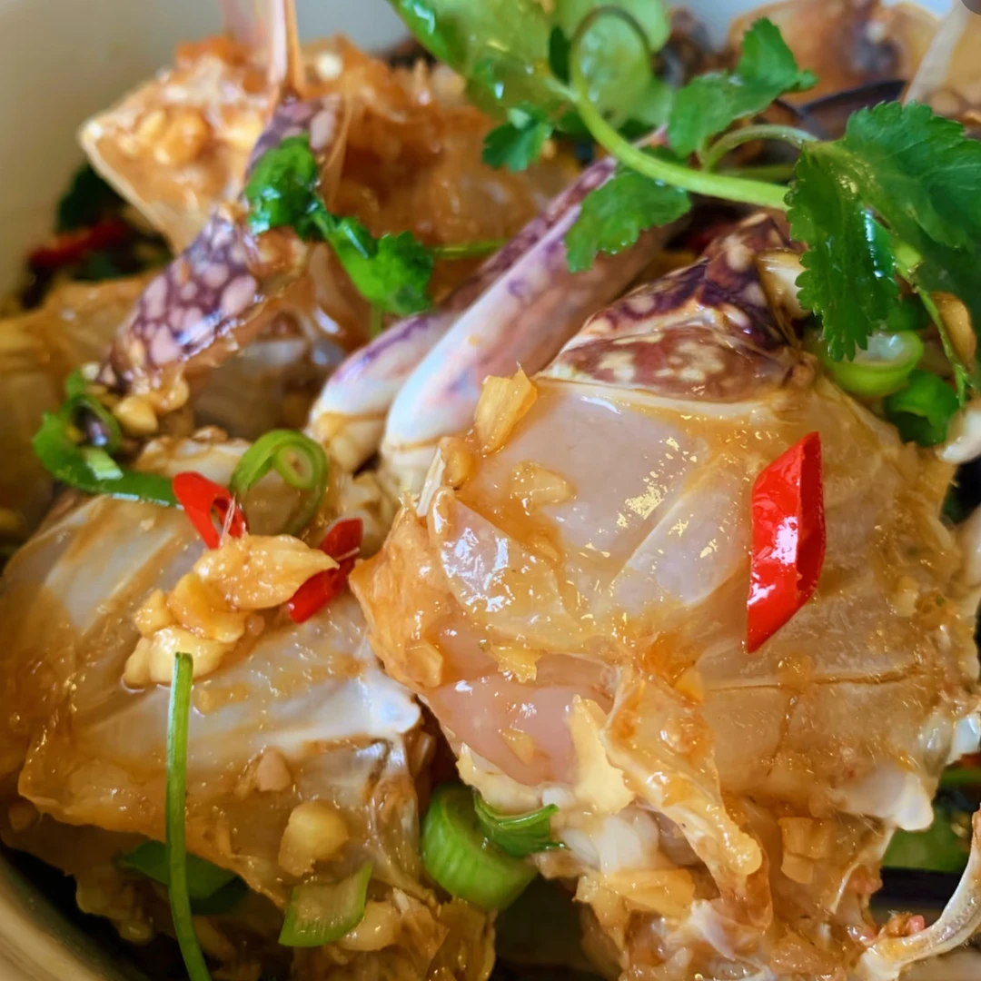 生腌蟹块2桶共1000克 宁波特色海鲜 五星级酒店专供款