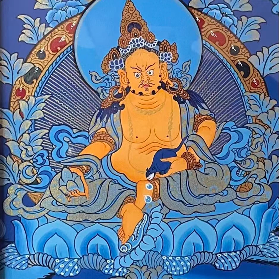 XMLY0587藏传艺术作品-黄财财