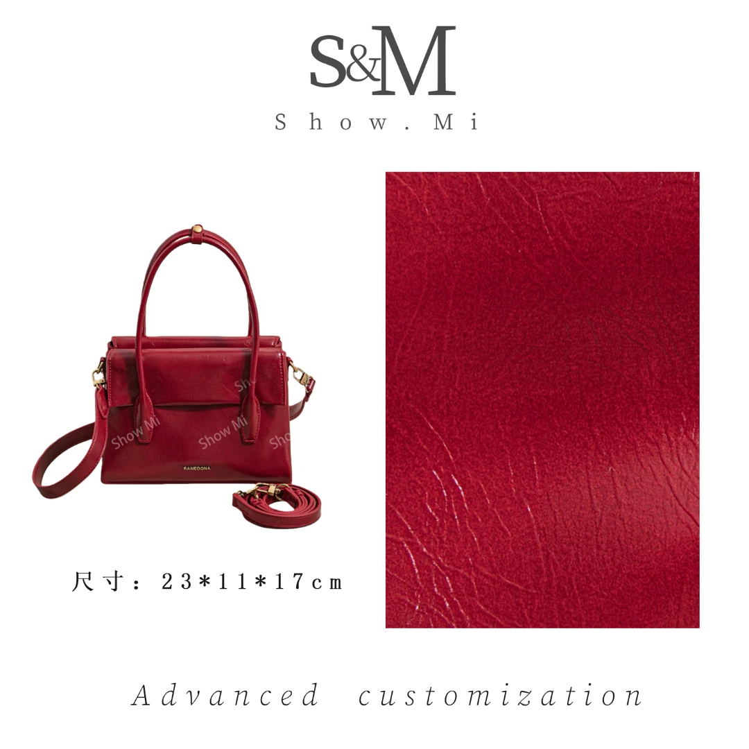 【Show Mi】SK-63023-西野红-轻奢小众时尚百搭女士包包sm