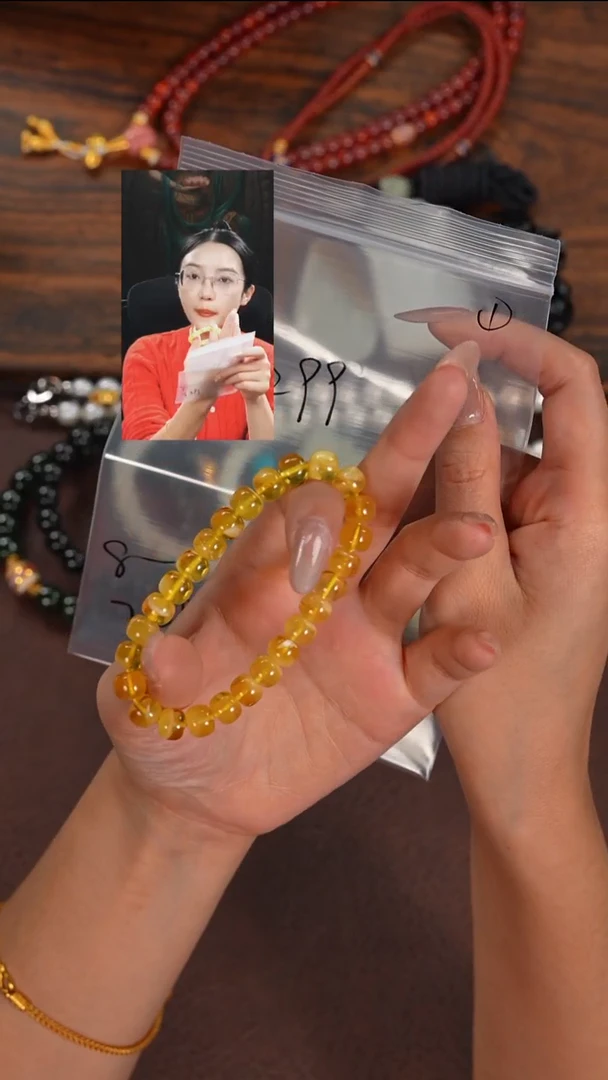 手串蜜蜡未镶嵌D*C若雨臣品质回血