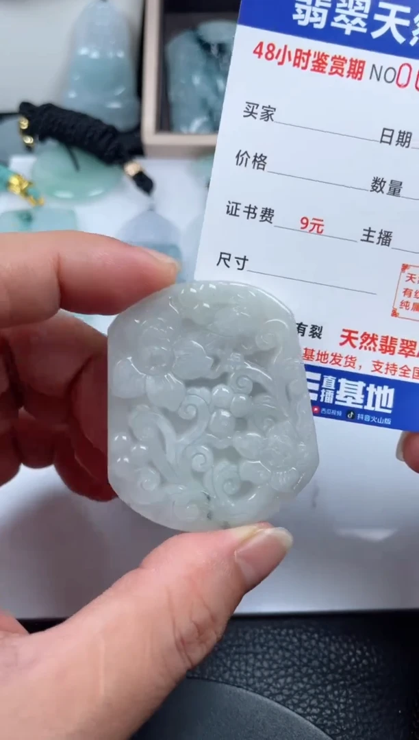 颈饰未镶嵌翡翠