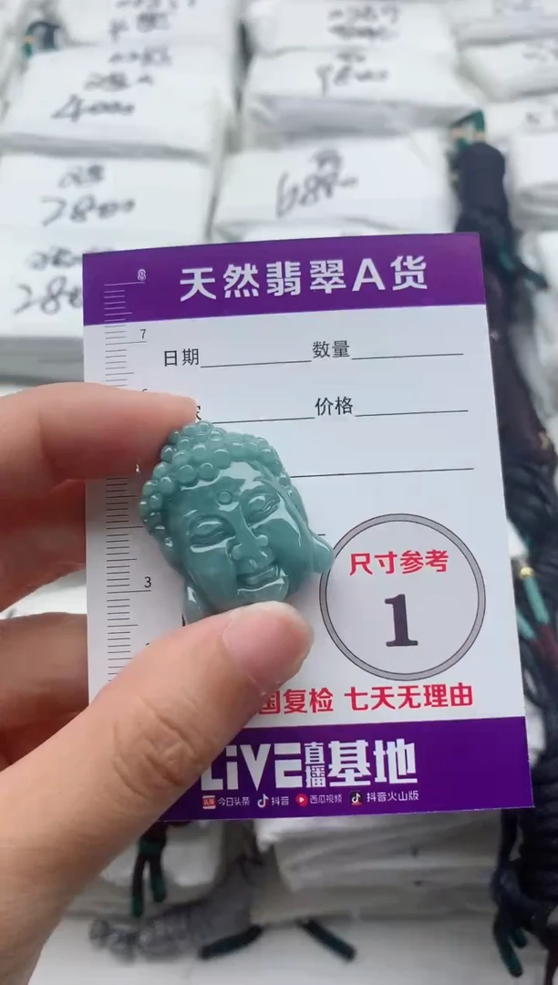 翡翠未镶嵌颈饰·············