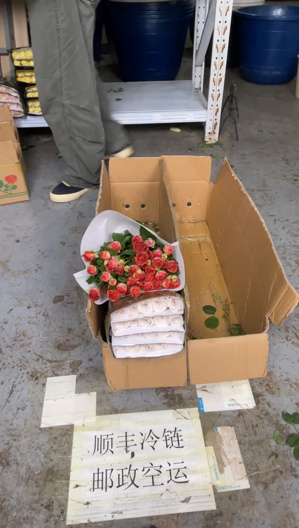 曼塔20枝+巧克力10枝