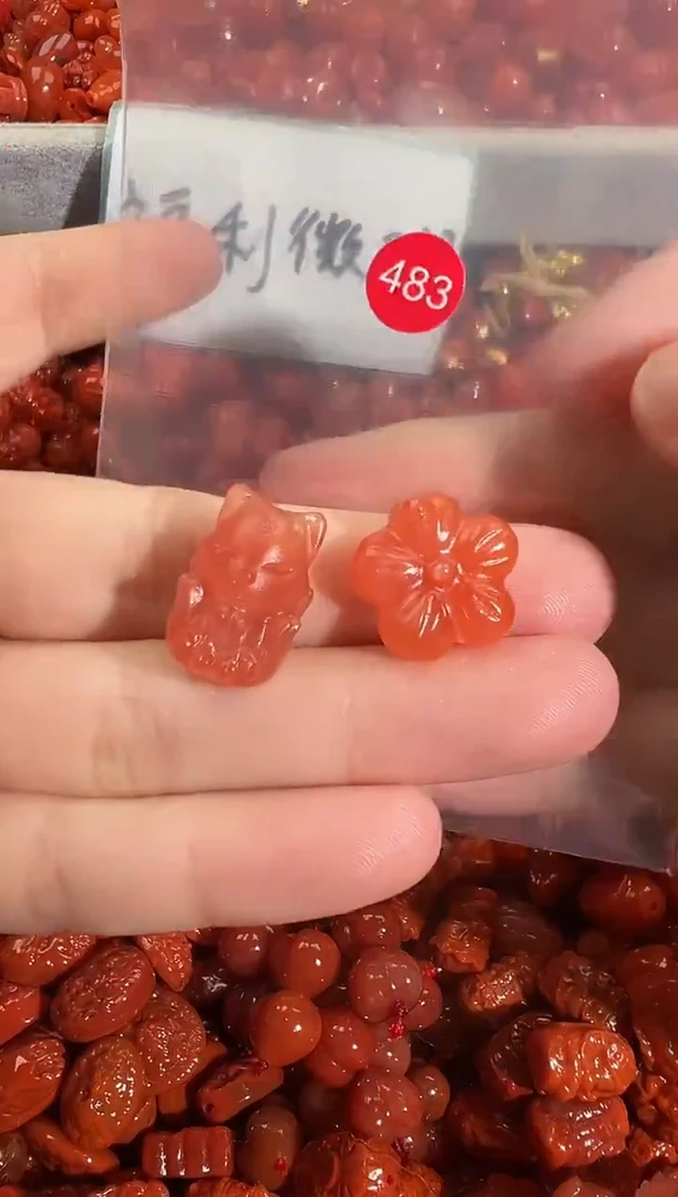 颈饰未镶嵌南红玛瑙41