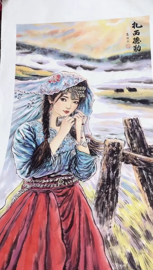 国画九霄甄选国画作品zhb047