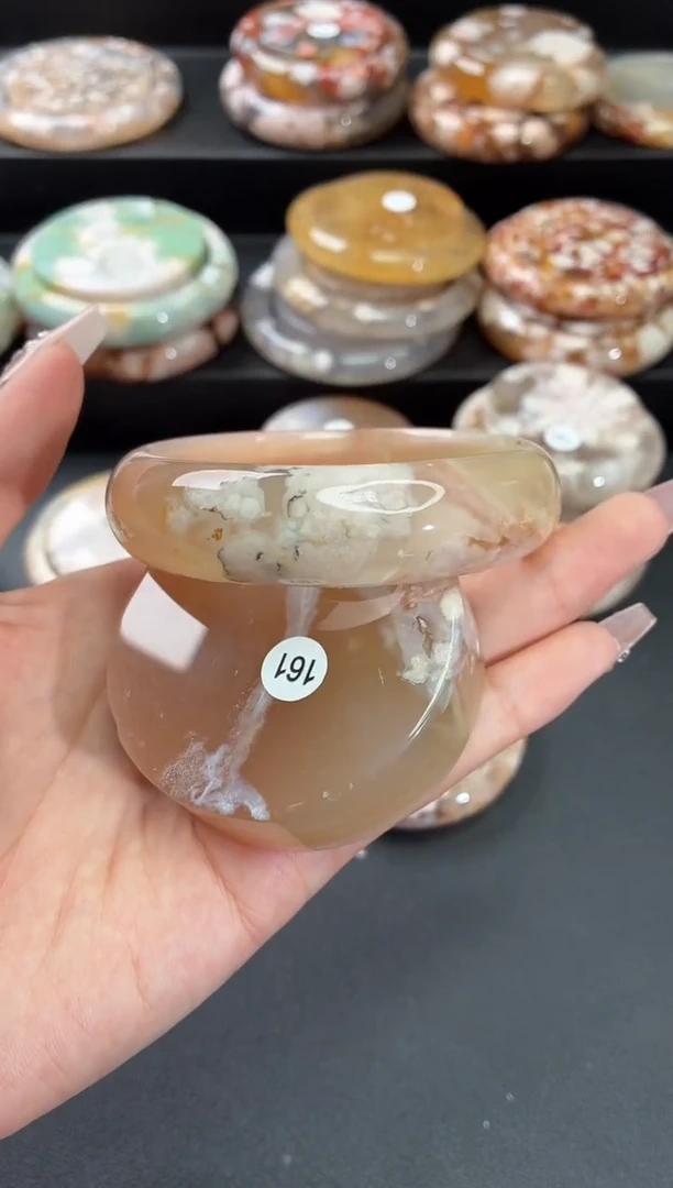 手镯玛瑙/玉髓未镶嵌石英质玉58圈(赠送镯心)圈口建议拍大