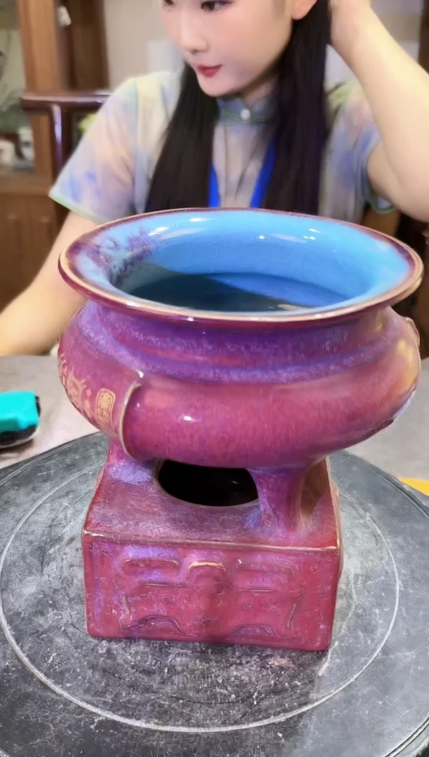 摆件B007景德镇制陶瓷一件