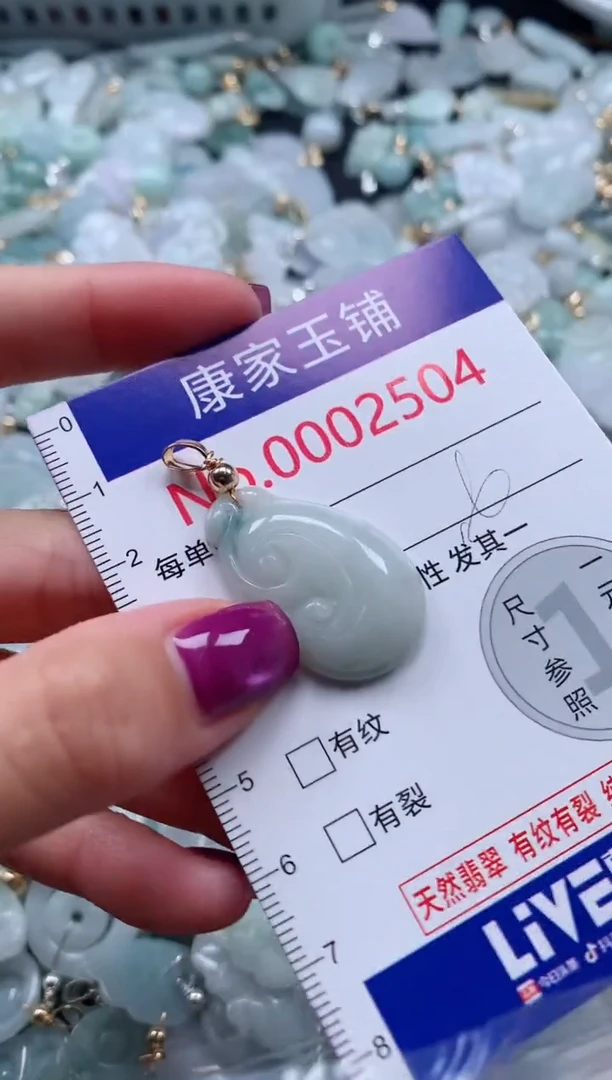 颈饰未镶嵌翡翠2504