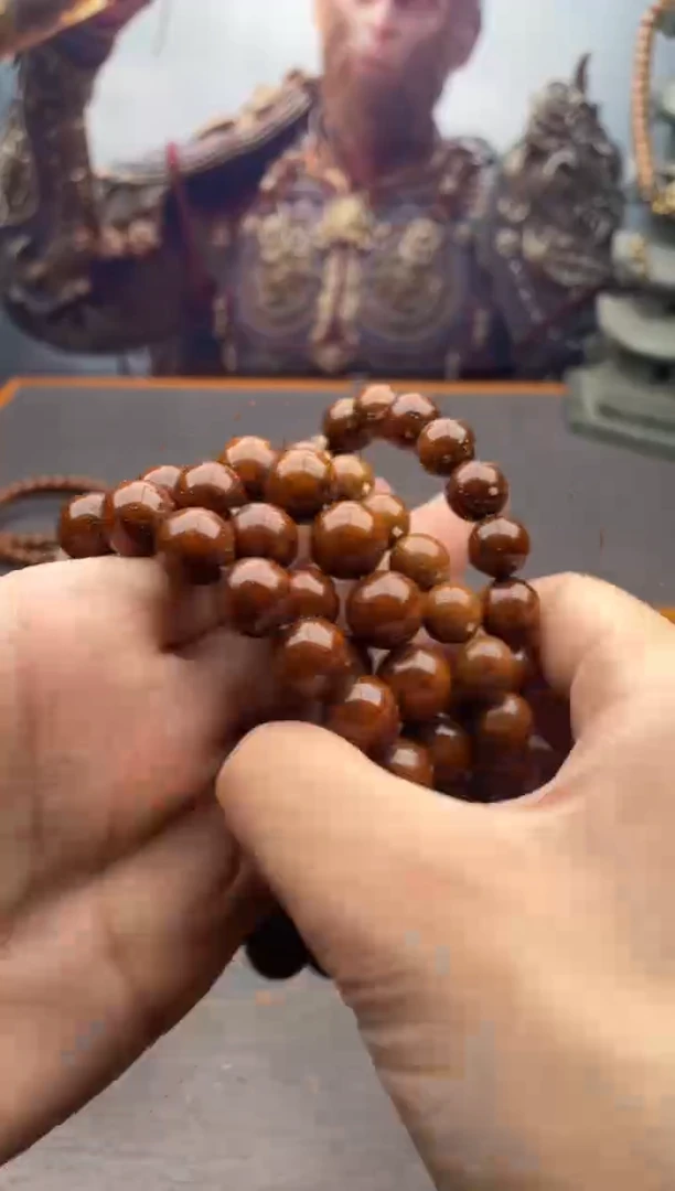 紫金鼠手串42号光珠