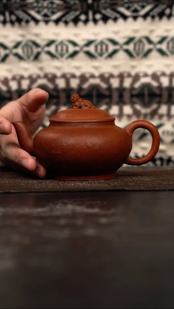 茶壶紫砂原矿手工壶228CC