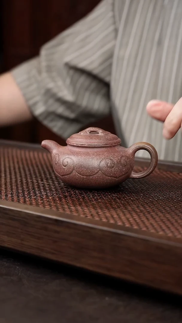 茶壶紫砂岩中泥仿古如意