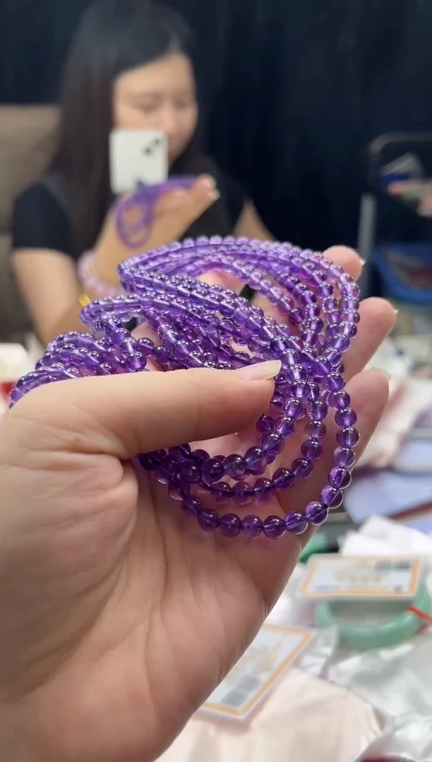 水晶手链未镶嵌0214058534多样性发一