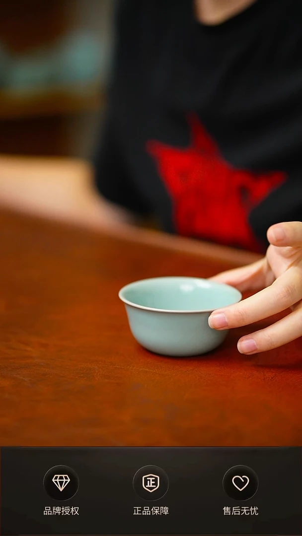 一级简匠仿古鸡缸杯