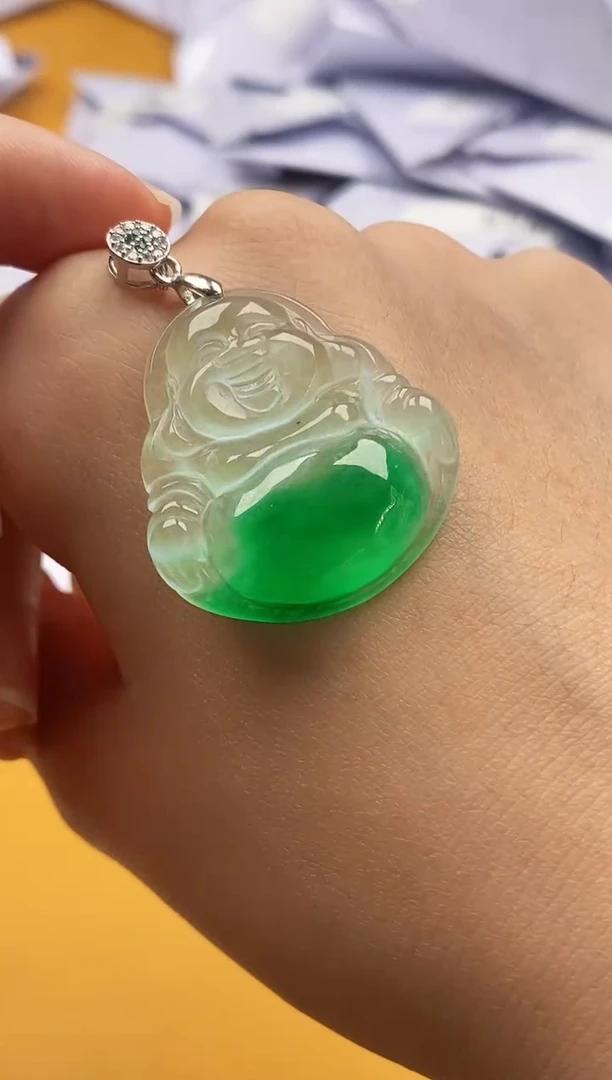 璟泽翡翠吊坠链接3000009