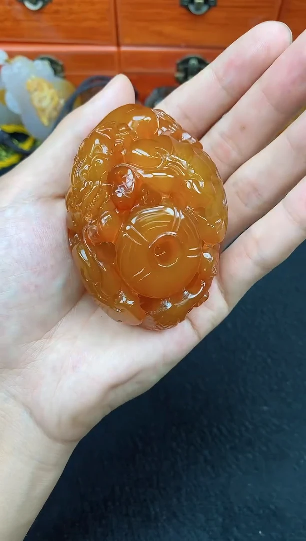 未镶嵌玛瑙/玉髓珠宝奇石庄**家0