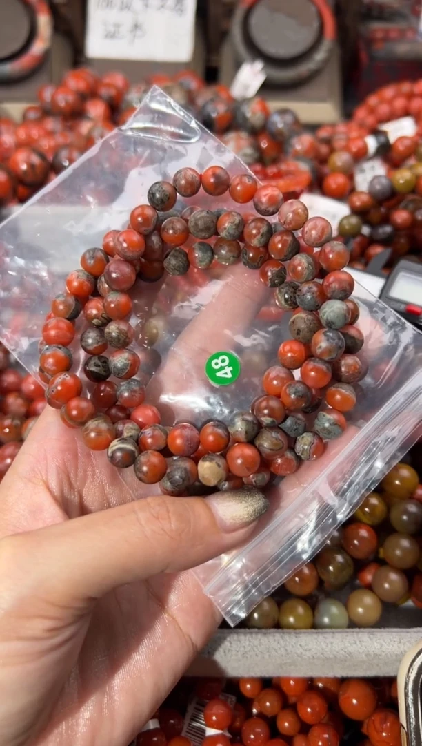 未镶嵌手串南红玛瑙8+
