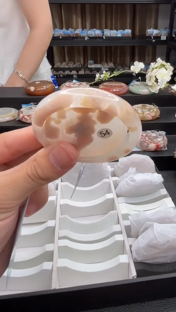 未镶嵌手镯石英质玉577(54圈赠送镯心)