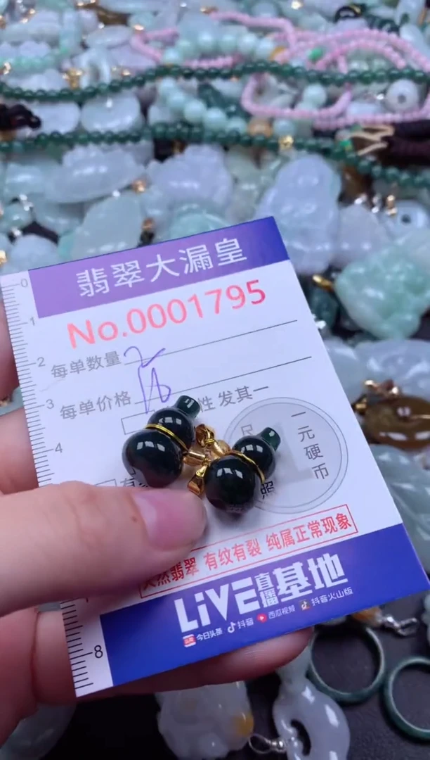 吊坠(不含链)未镶嵌翡翠1795