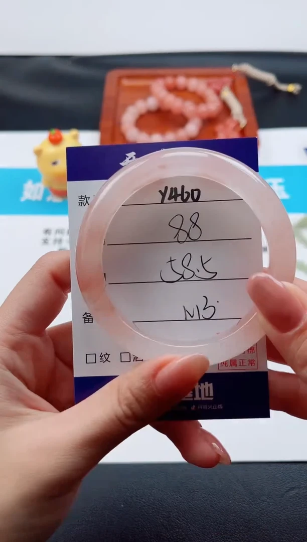 未镶嵌手镯石英质玉Y460-58.5