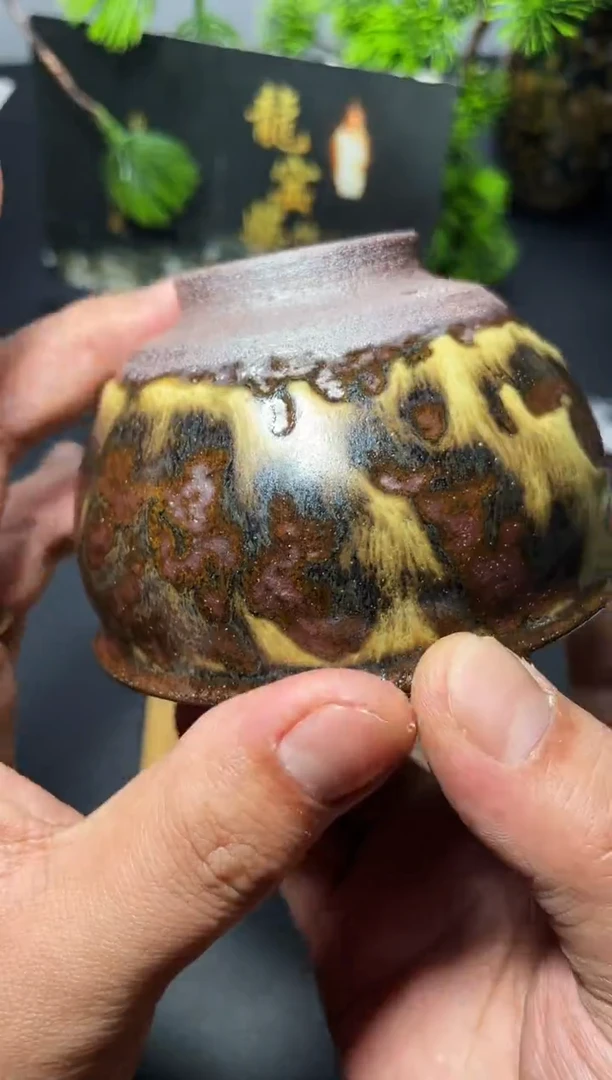 茶盏306叶紫建盏