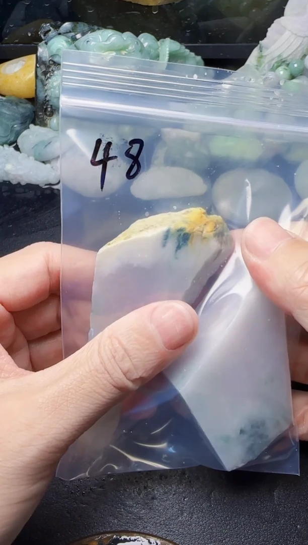 颈饰未镶嵌翡翠《****》48