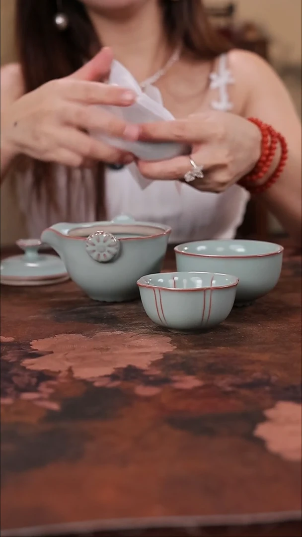 陶瓷茶具（无礼盒）@@234