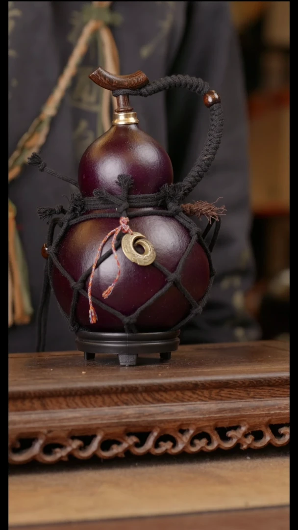 212号精品天然大漆酒葫芦一物一拍~