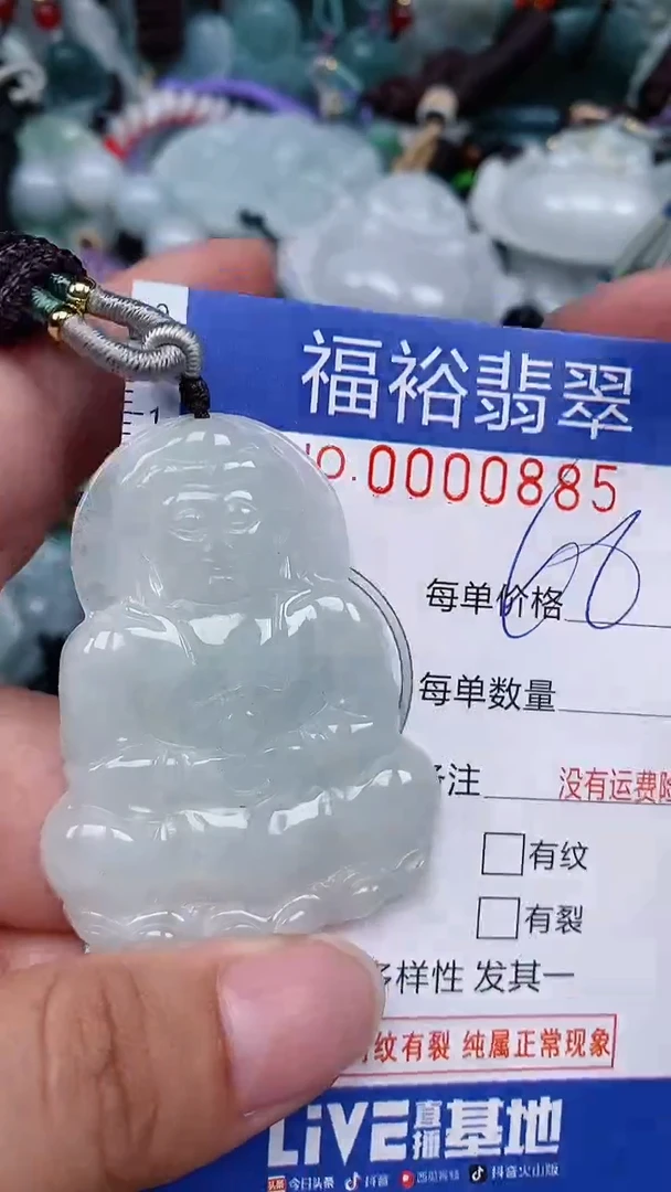 翡翠未镶嵌颈饰...0000885