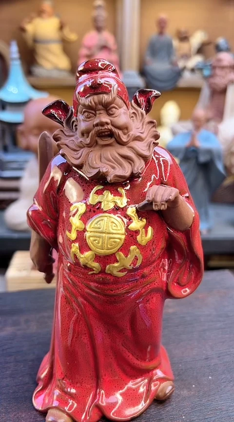 紫砂茶宠器闵茶宠摆件