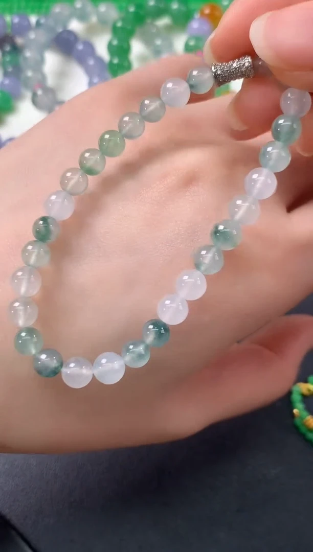 未镶嵌手串翡翠D489|4980