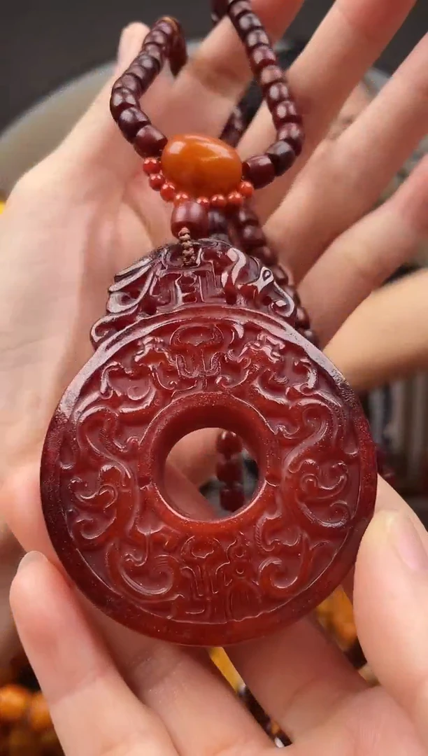 未镶嵌琥珀裸石（微瑕）首饰 假1赔4 （多样性发货1件