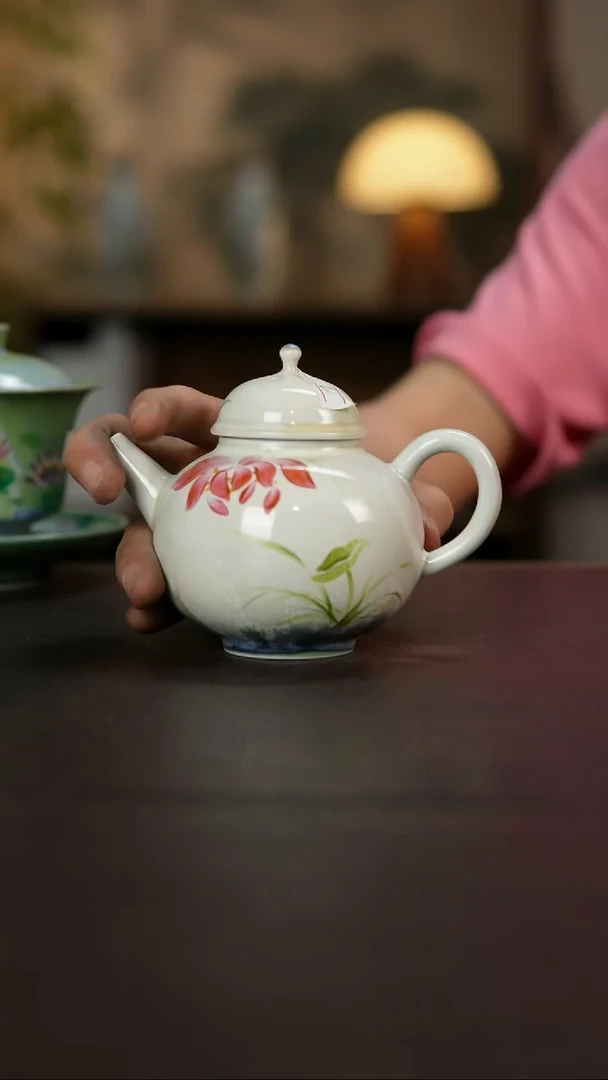 杯景德镇陶瓷杯碗柴烧多人瑕疵