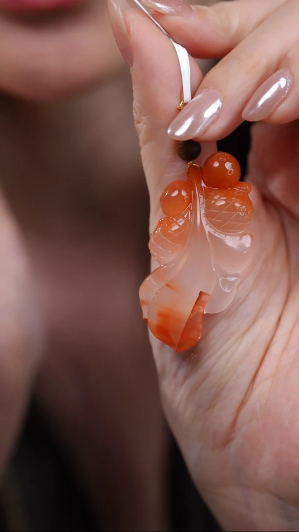 颈饰未镶嵌南红玛瑙6