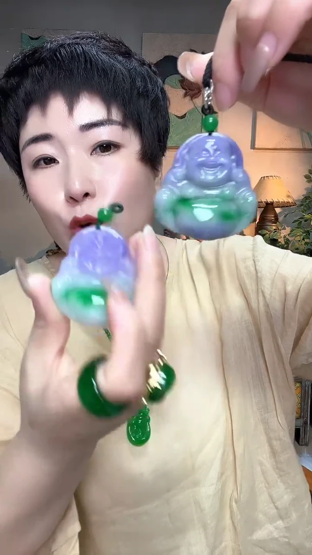 吊坠(赠链)合金翡翠多样性发货736