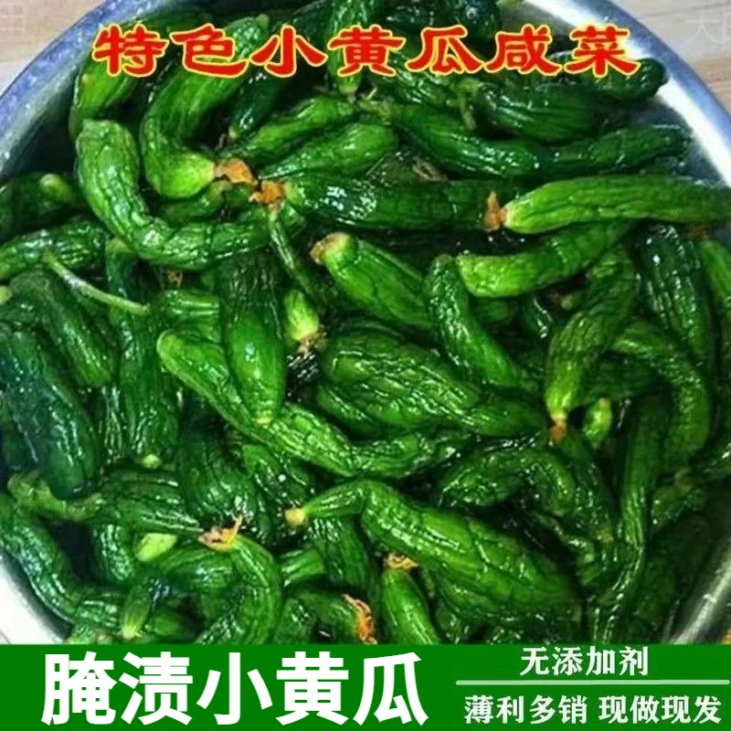 正宗东北黄瓜咸菜脆嫩黄瓜咸菜手工腌制黄瓜无添加健康开胃下酒菜