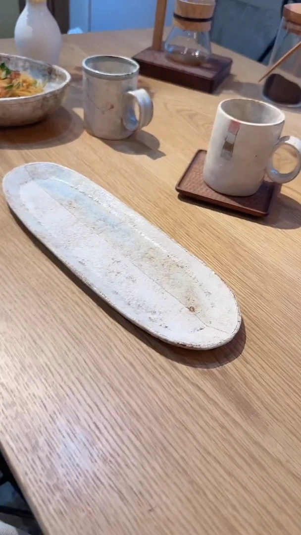 【闪购商品】盘【预售】30椭圆长盘*1个(随机发)