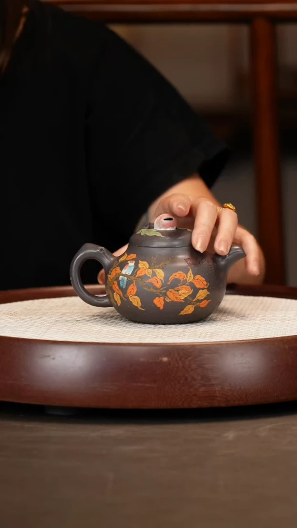 【丁雪英】喜鹊登梅 300c+主人杯