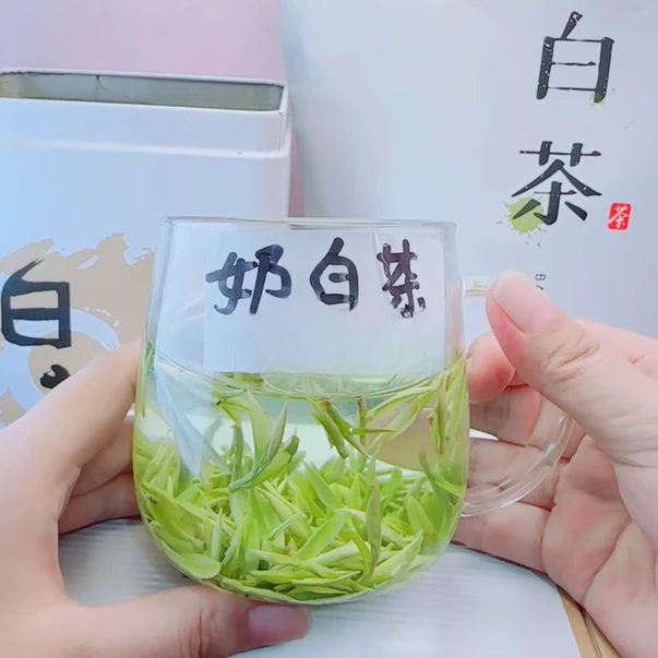 2025浙江高山白茶新茶一芽一叶奶白绿茶包邮250g送礼佳品自己喝