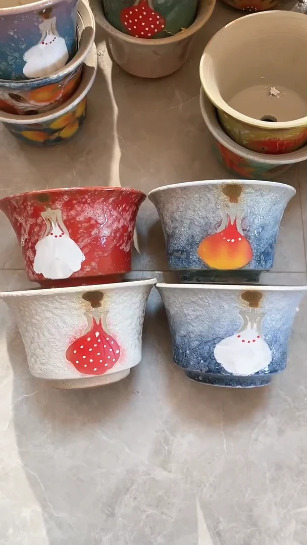 【闪购商品】摆件18-333口17高11  四个