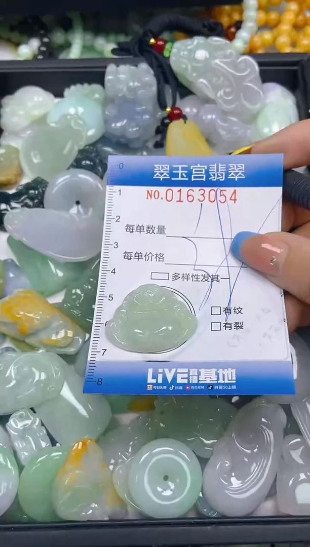 翡翠未镶嵌颈饰闪购0163054