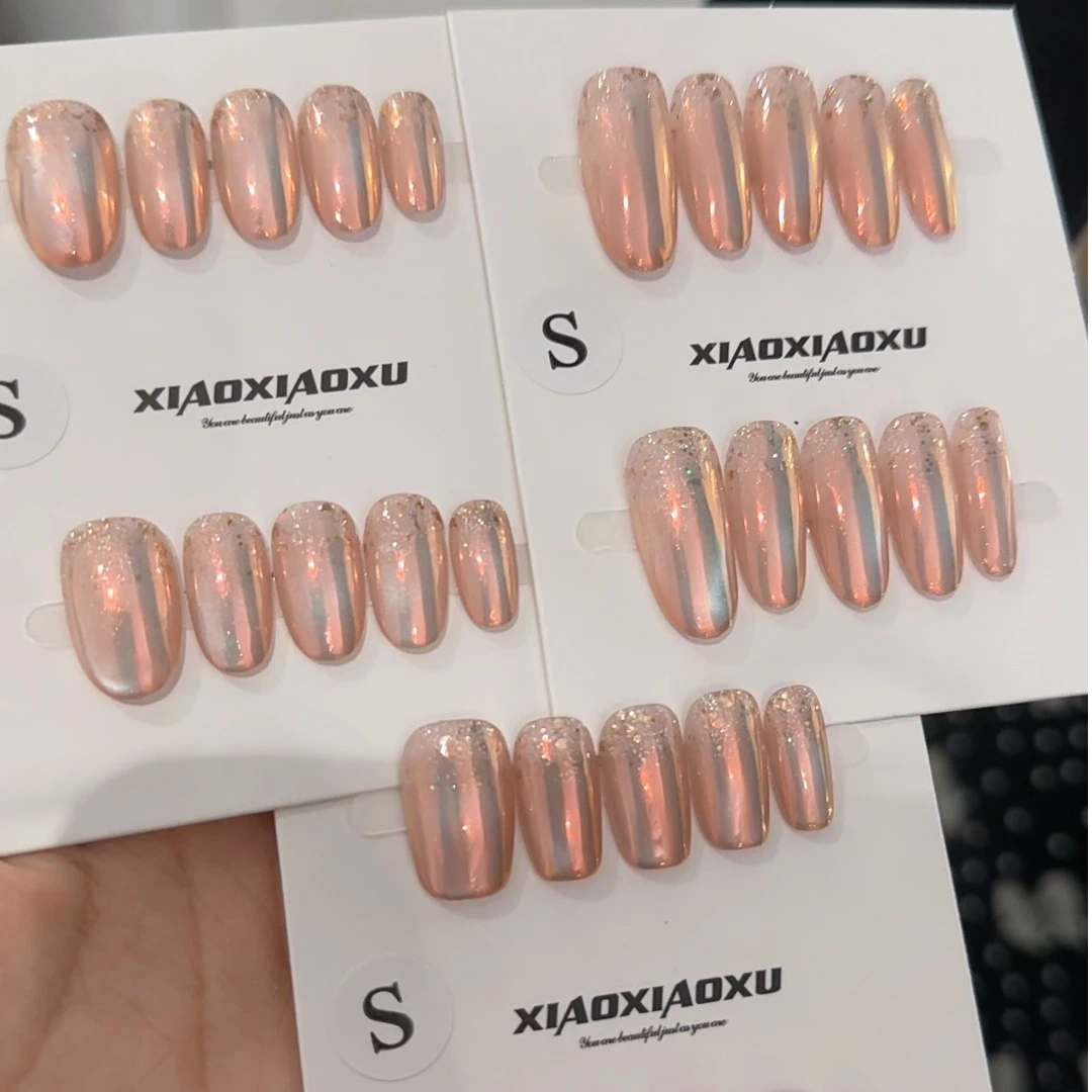 【变色晚霞】现货不补—— 小徐手工穿戴甲