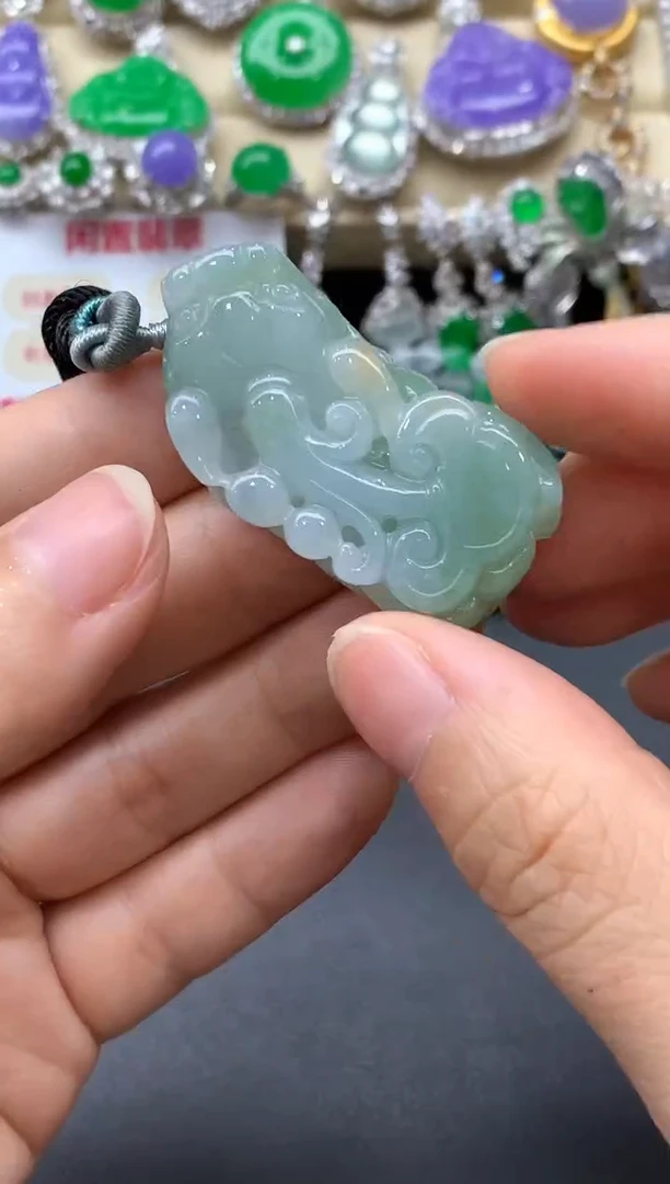 颈饰未镶嵌翡翠25-中国好珍宝
