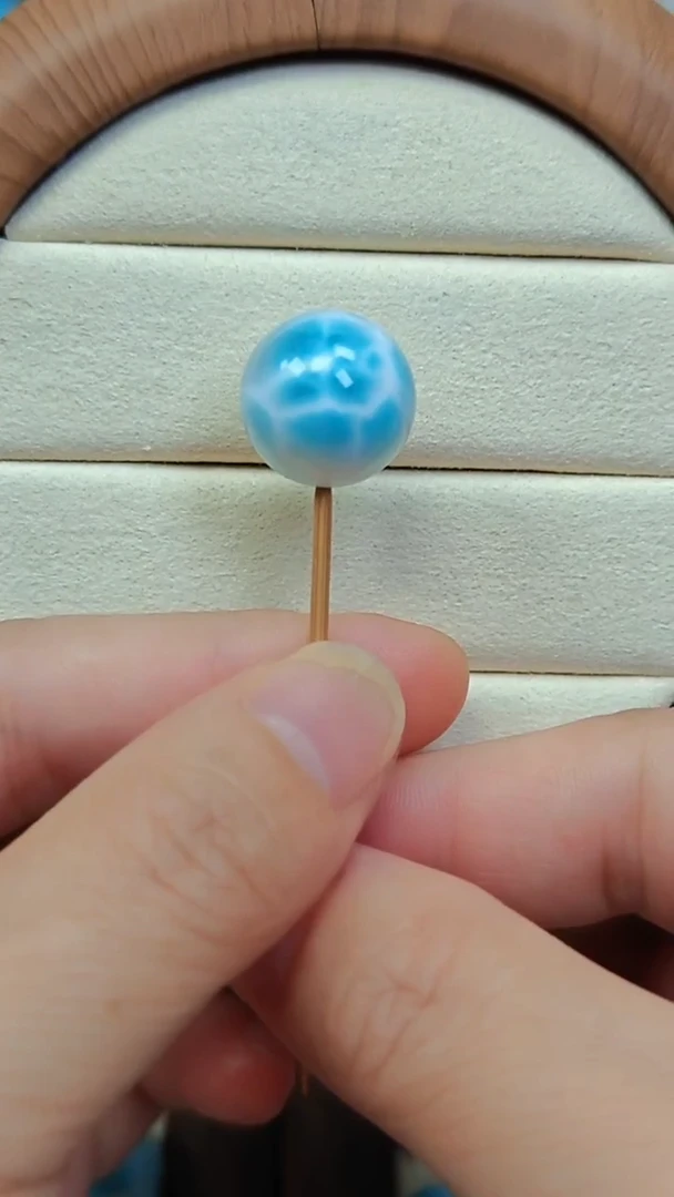 未镶嵌针钠钙石（海纹石）珠宝半成品t****）多样性发一