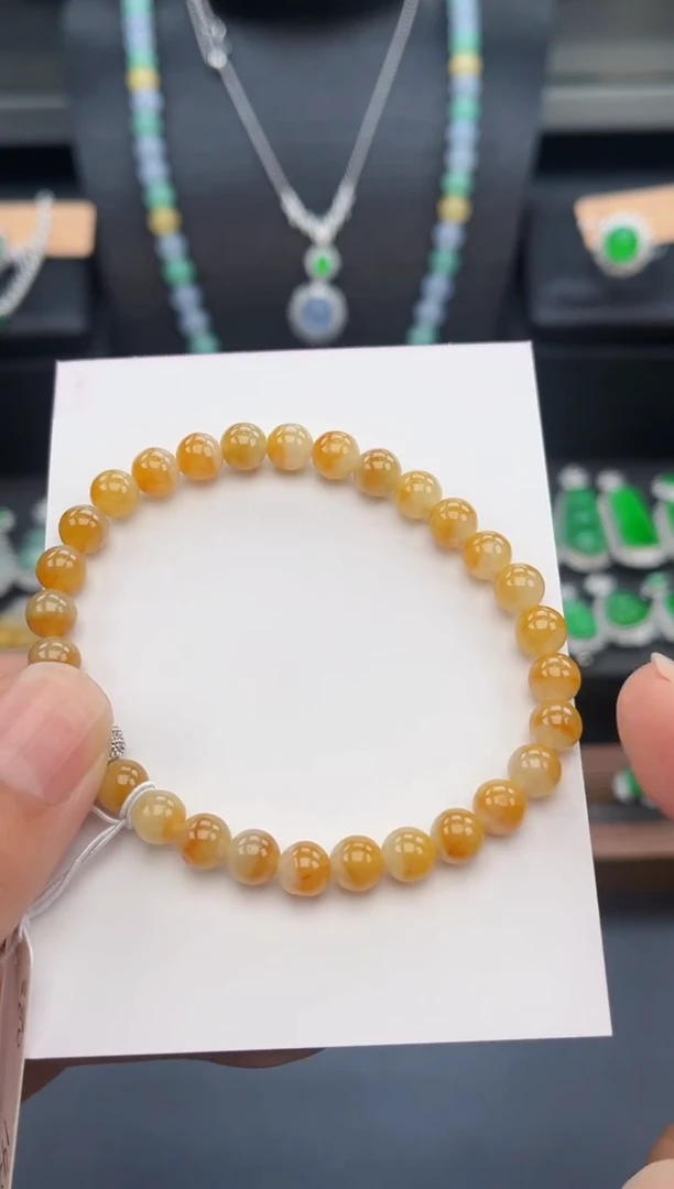 合金手串翡翠多人