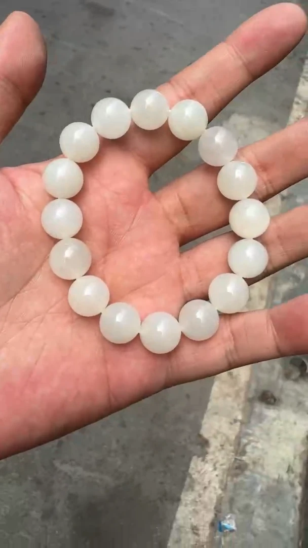 颈饰未镶嵌和田玉手串卡12