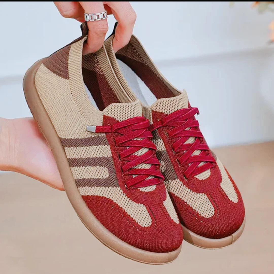 2025春季新款时尚洋气德训鞋轻便舒适女休闲鞋软底防滑老北京布鞋